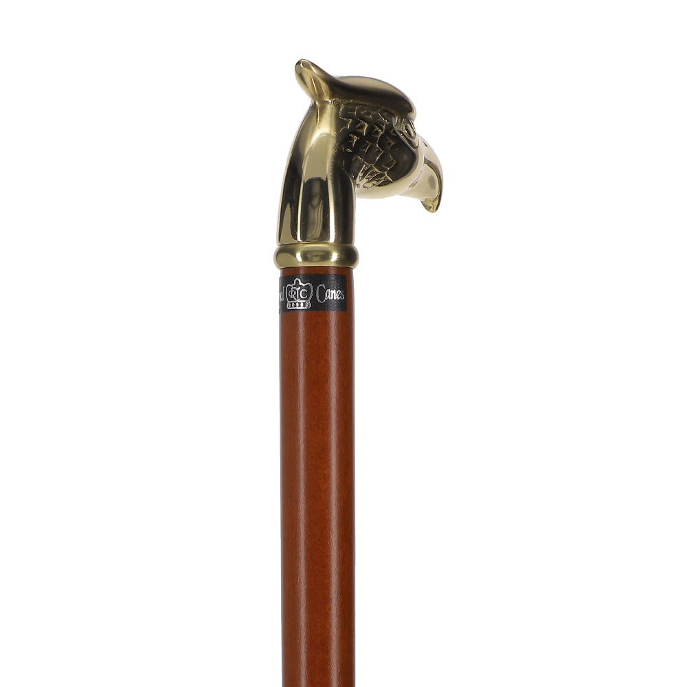 Premium Brass Eagle Handle Cane: Patriotic Design Low Shipping Cheap Pice