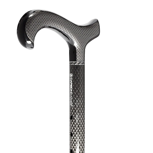 Scratch and Dent Premium Carbon Fiber Cane, Tripe Wound, Adjustable & Foldable V3479 Clearance Explore