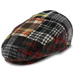 Photoshoot - Walrus Hats Plaid Patchwork Polyester Kids Ivy Cap (Toddler, Boys, Youth) Excellent