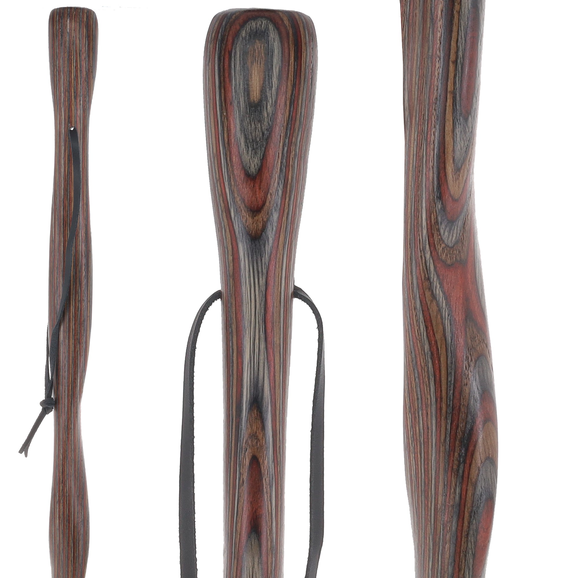 USA-Made Hiking Staff Royal Jacaranda Colorwood: Compass Sale 100% Original