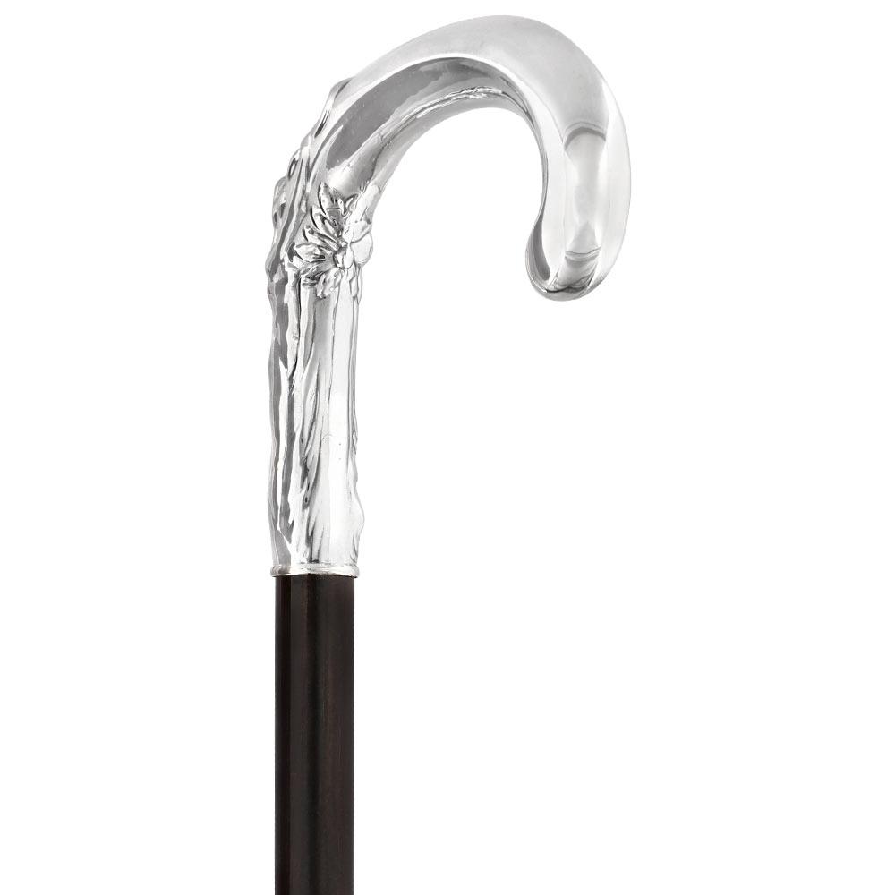 French Eve & Snake Silver Plated Cane: Carbon Fiber Shaft Cheap Sale Pay With Visa