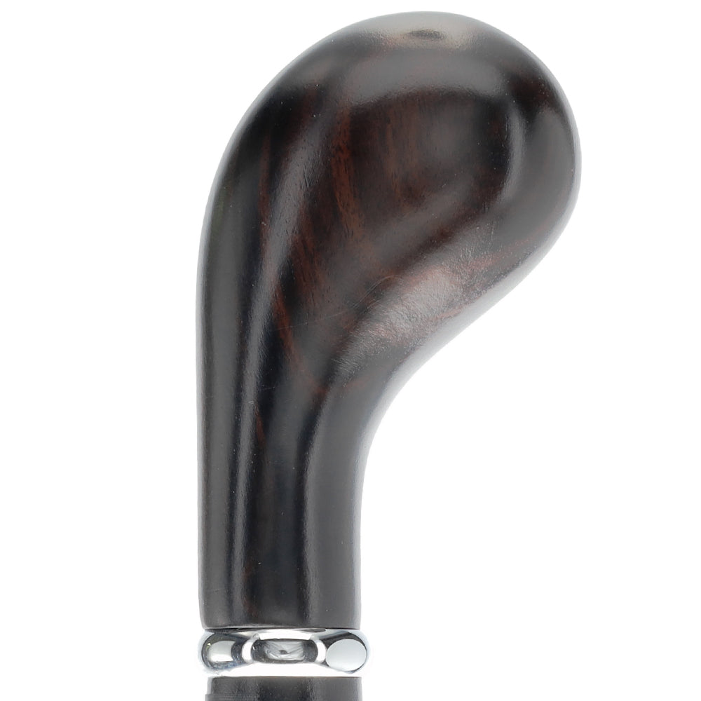 English Knob Ebony Wood Handle: Walking Stick, Beechwood Shaft Cheap Sale Release Dates