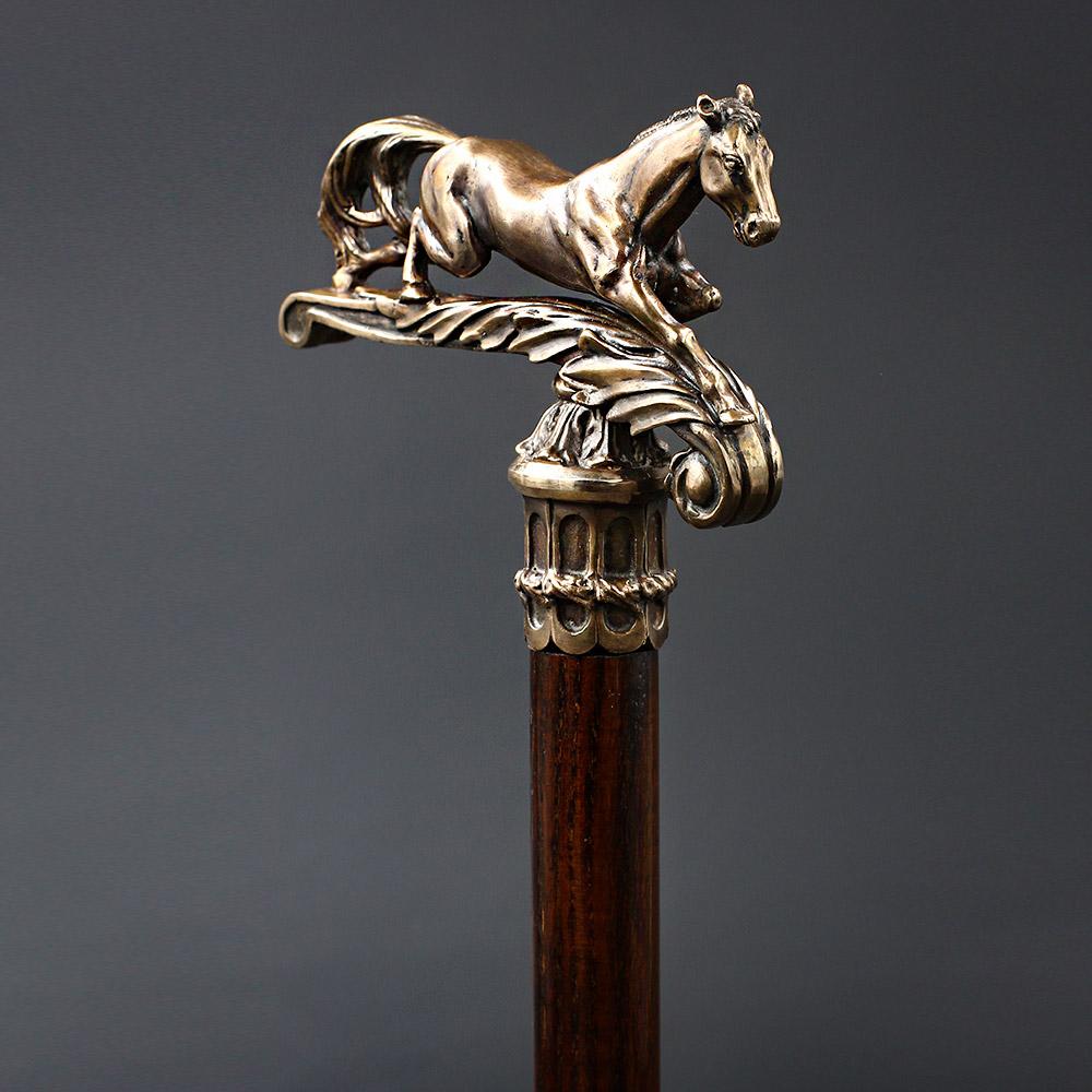 Majestic Victorian Horse: Elegantly Artisan Intricate Cane Store Sale Online