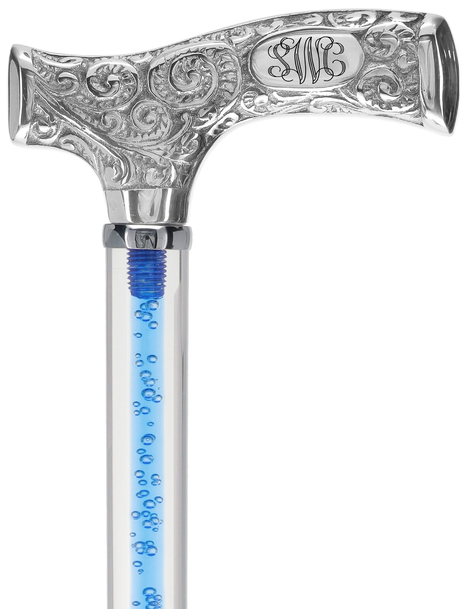 Make It Yours: Color Invisible Clear Shaft w/ Premium Chrome Brass Cane Buy Cheap Outlet