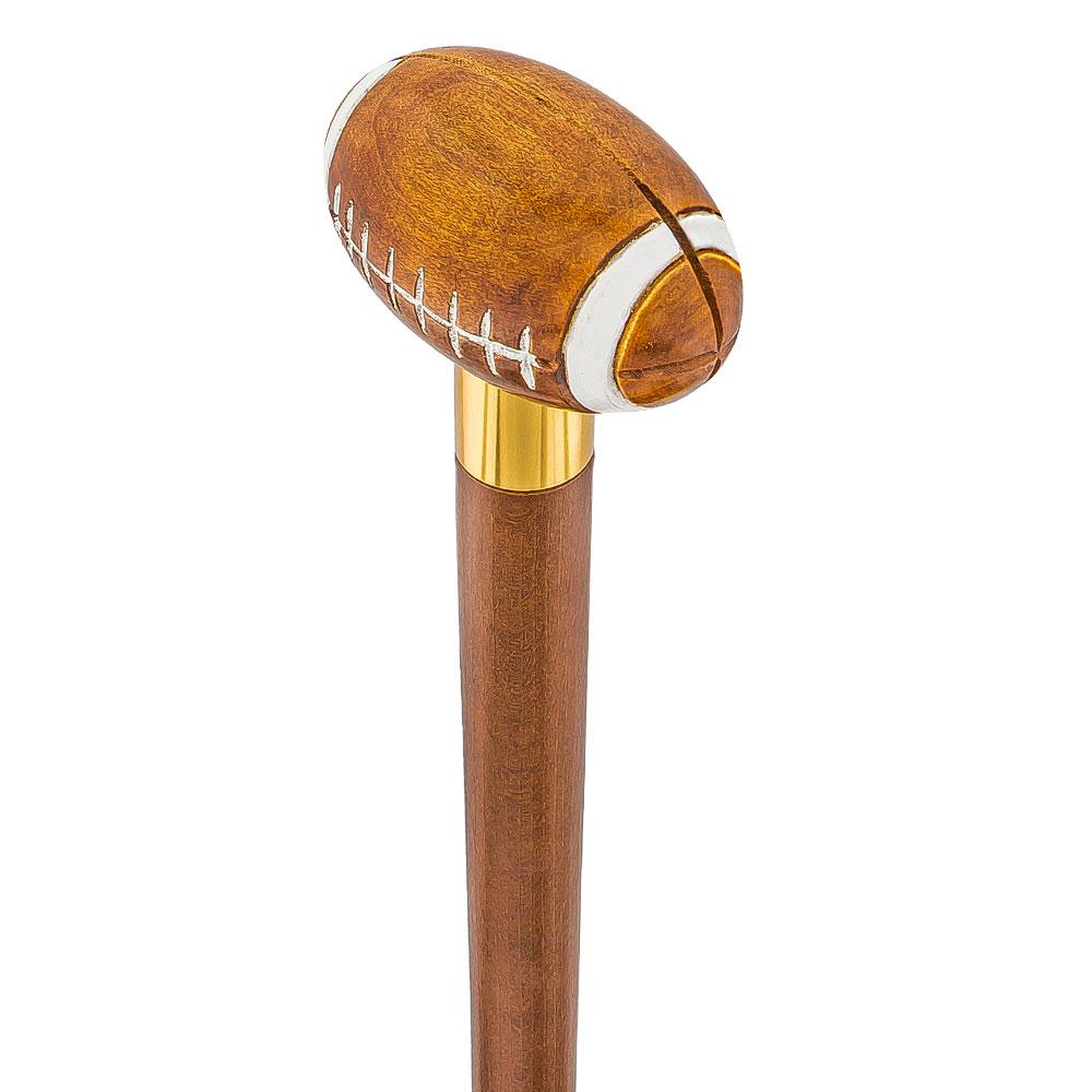 American Football Walking Cane with Custom Shaft and Collar Huge Surprise Cheap Online