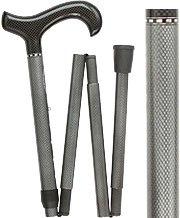 Scratch and Dent Mesh Carbon Silver Folding Adjustable Walking Cane V1671 Outlet Cheap