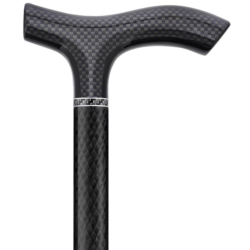 Ultra-Light Mini Carbon Fiber Cane - Adjustable Fritz Excellent