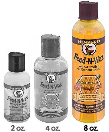 Magical Renew: Howards Feed-N-Wax Wood Preserver, 2 FL. OZ. Discount Best Seller