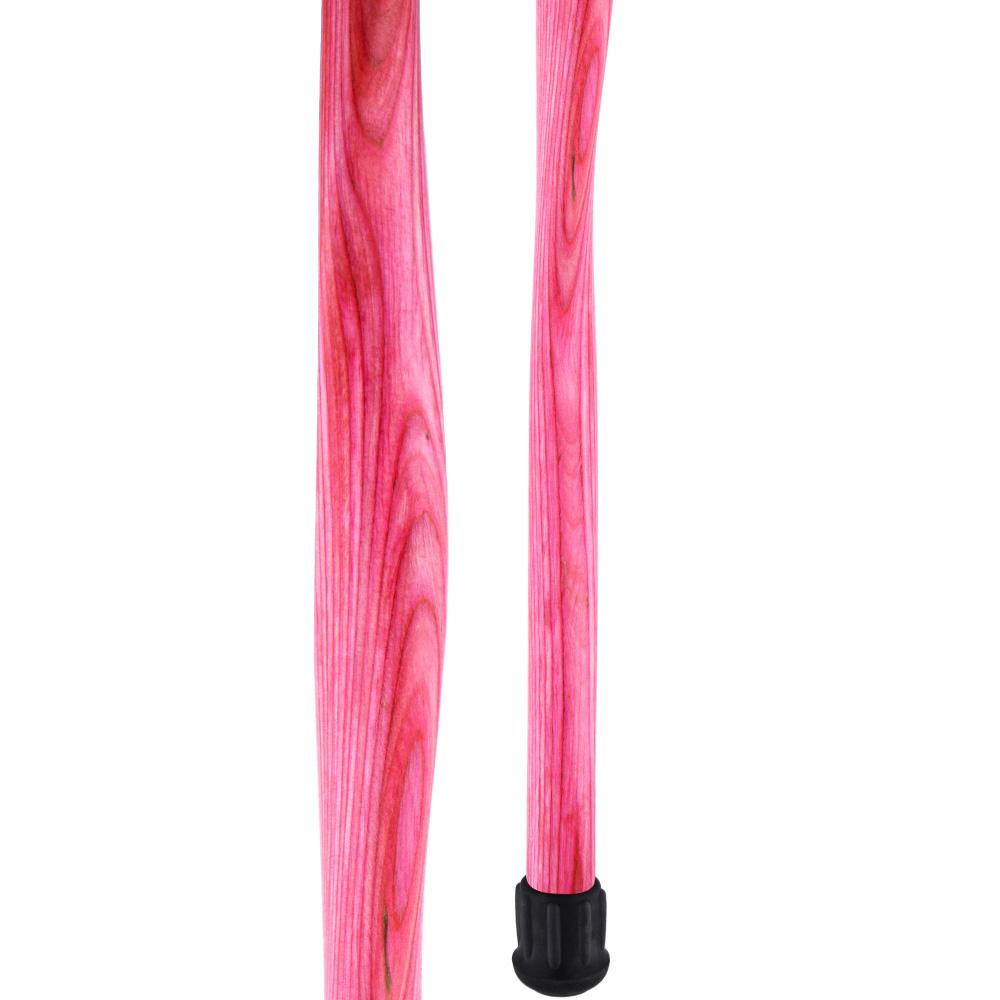 USA-Made Twisted Chic Pink Cane: Vibrant Colorwood Laminate Buy Cheap Popular