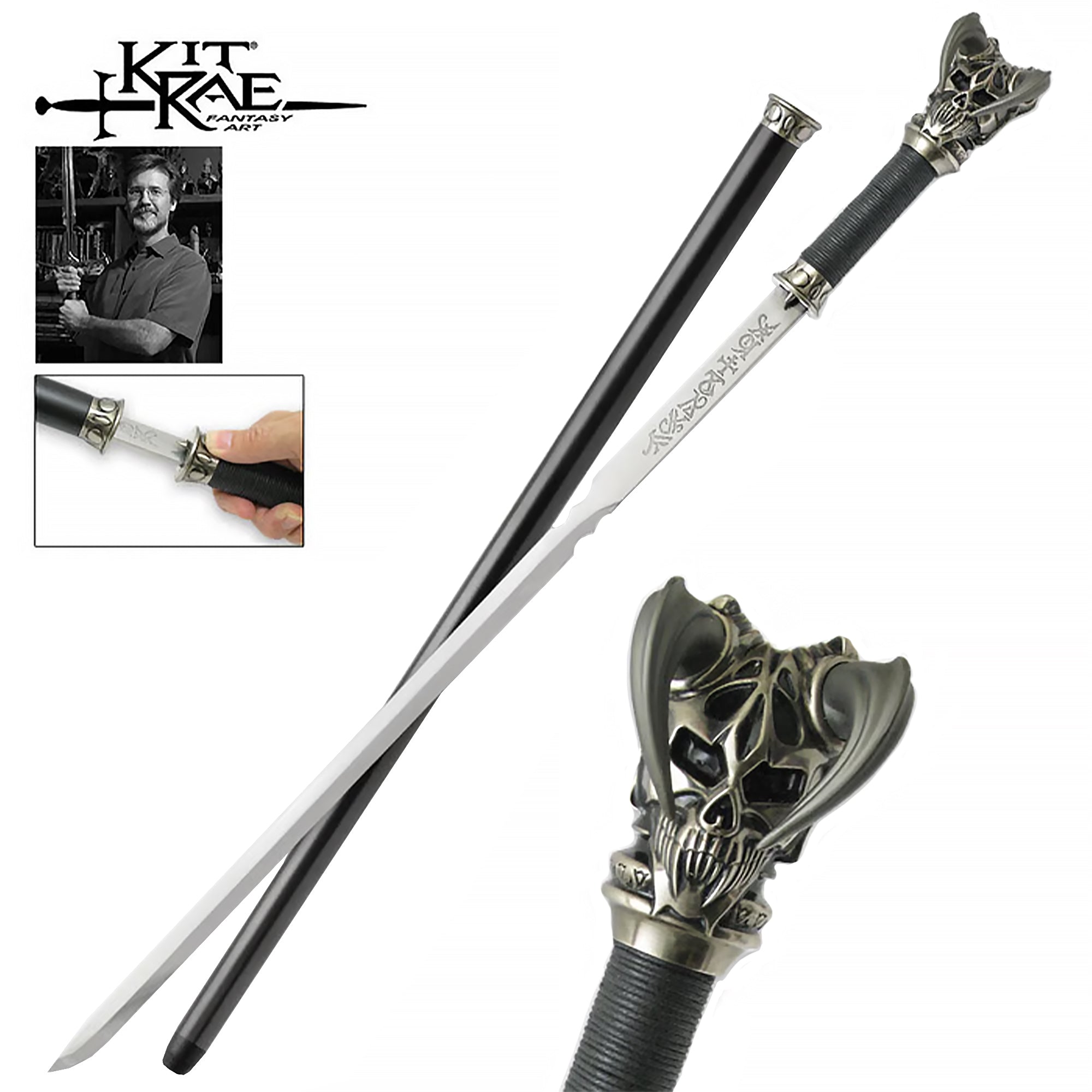 Kit Rae Vorthelok Sword Cane: Crafted for the Sword of Atnal Discount Choice