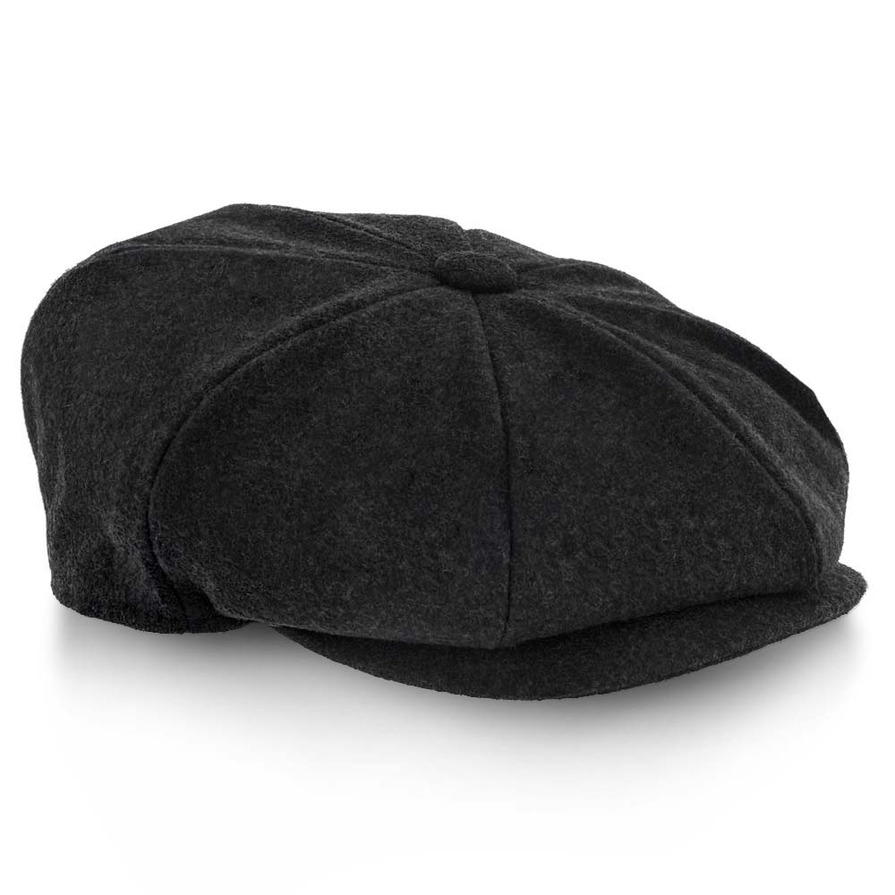 Shelby - Walrus Hat Wool Blend 8 Panel Newsboy Cap Reliable Sale Online