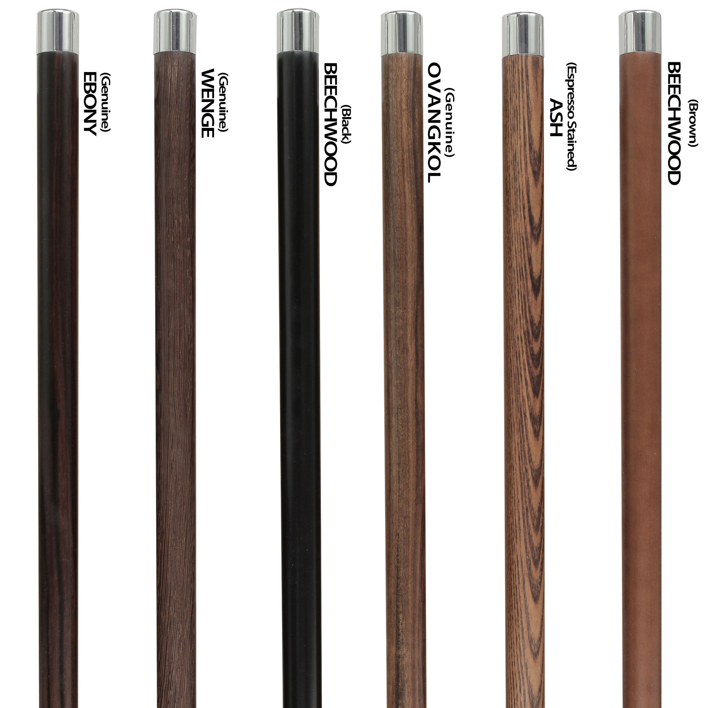 Brown Racing Dark Horse Walking Cane - Italian Handle w/ Custom Shaft and Collar Discount From China