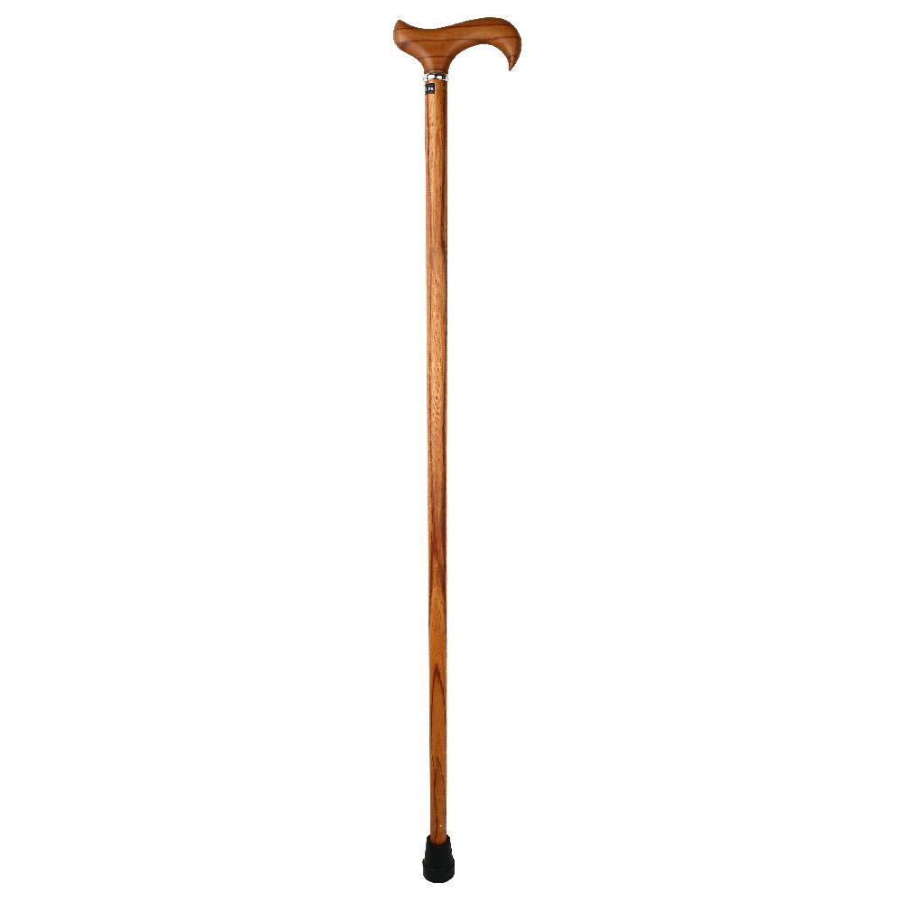 Scratch & Dent Genuine Rosewood Derby walking Cane With Rosewood Shaft and Silver Collar V1296 Cheap Sale Outlet Store