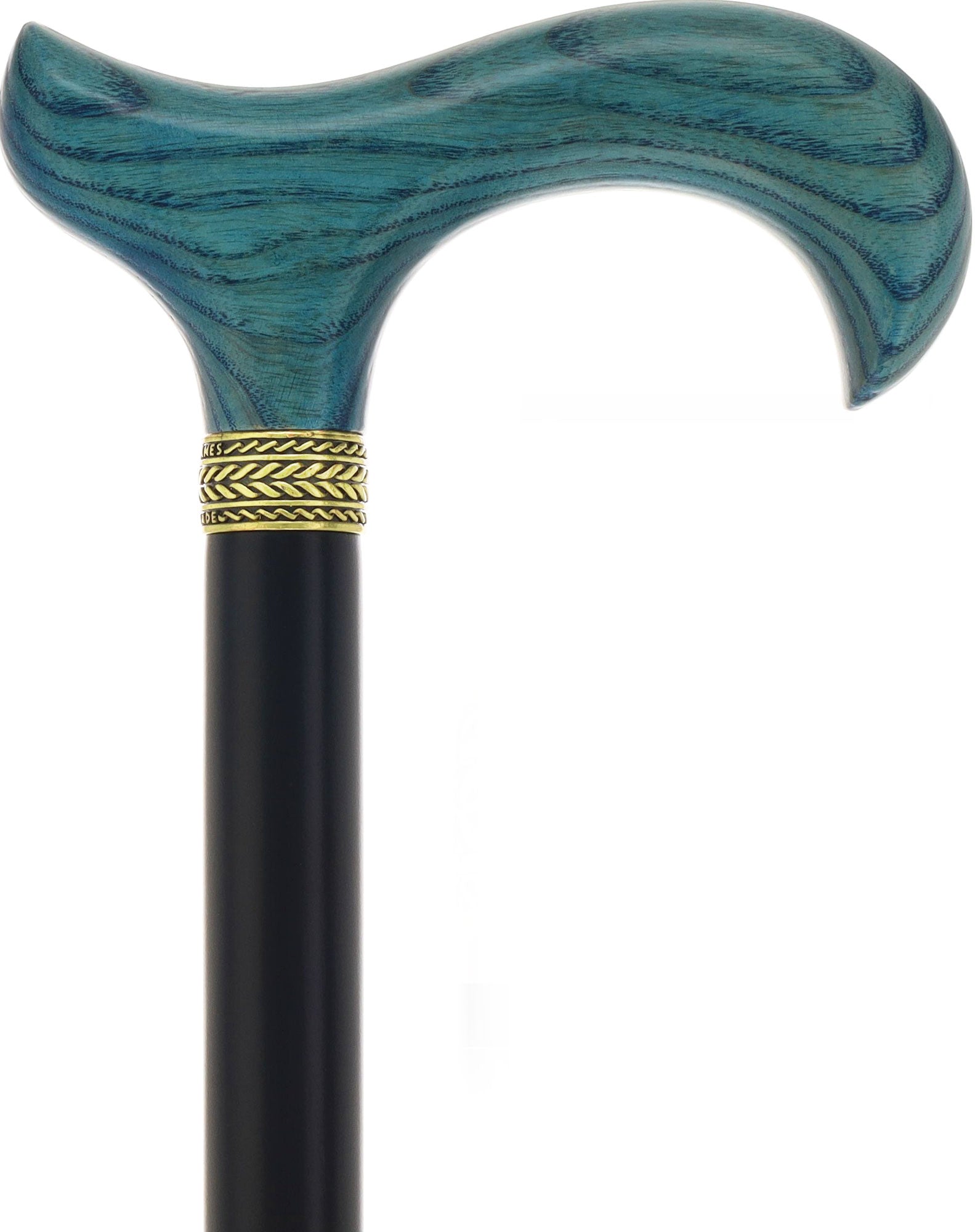 Blue Denim Derby Cane: Ash Wood, Brass Clearance Amazing Pice