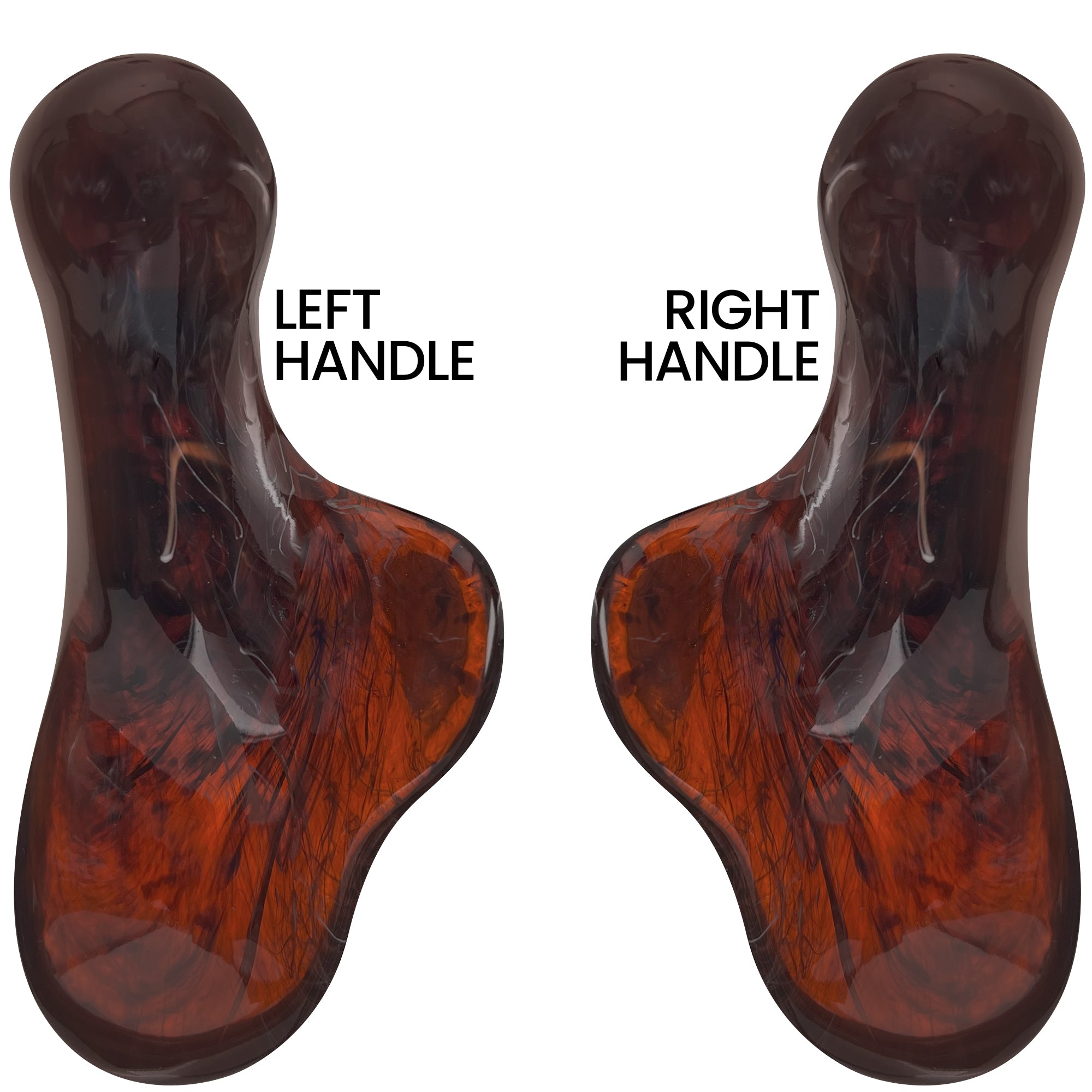 Blackthorn & Translucent Amber Style: Comfort Palm Grip Cane Clearance Marketable