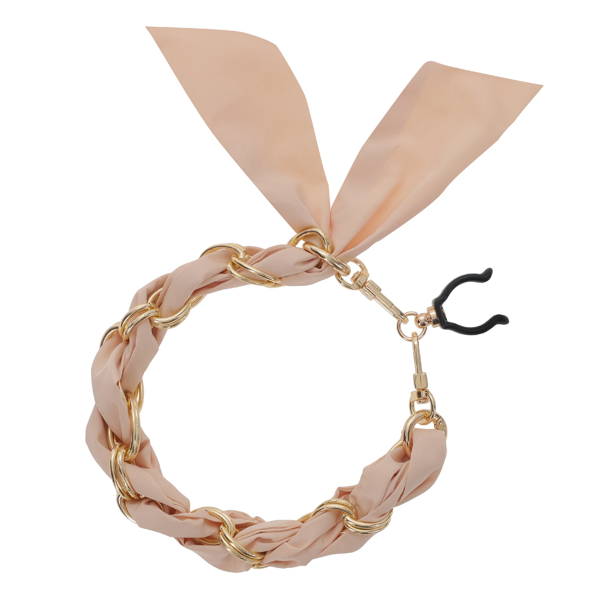 Gold Chain Wrist Strap - Luxury Creme Silk Satin Scarf for 16mm-18mm canes Release Dates