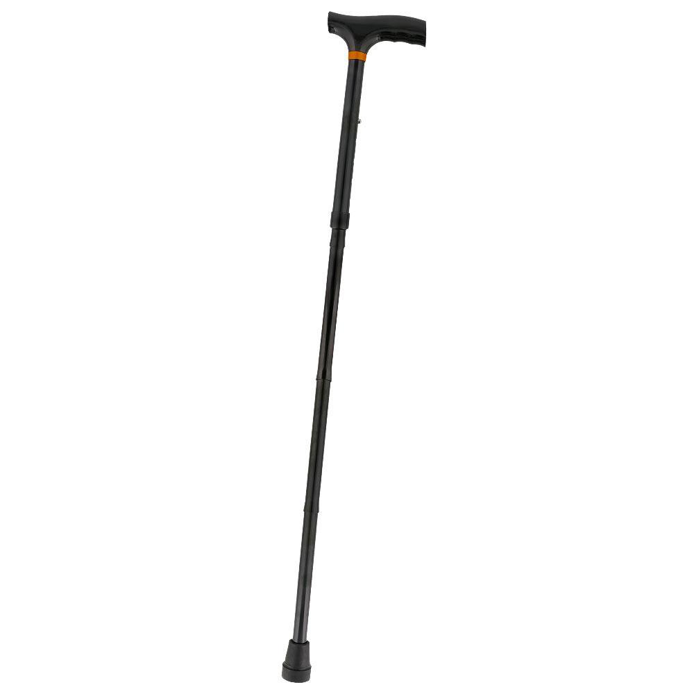 Scratch and Dent Black Adjustable Folding Cane with T Shape Handle V1466 Best Place To Buy