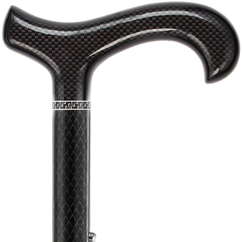 Scratch and Dent Premium Carbon Fiber Cane, Tripe Wound, Adjustable & Foldable V3449 Inexpensive Sale Online