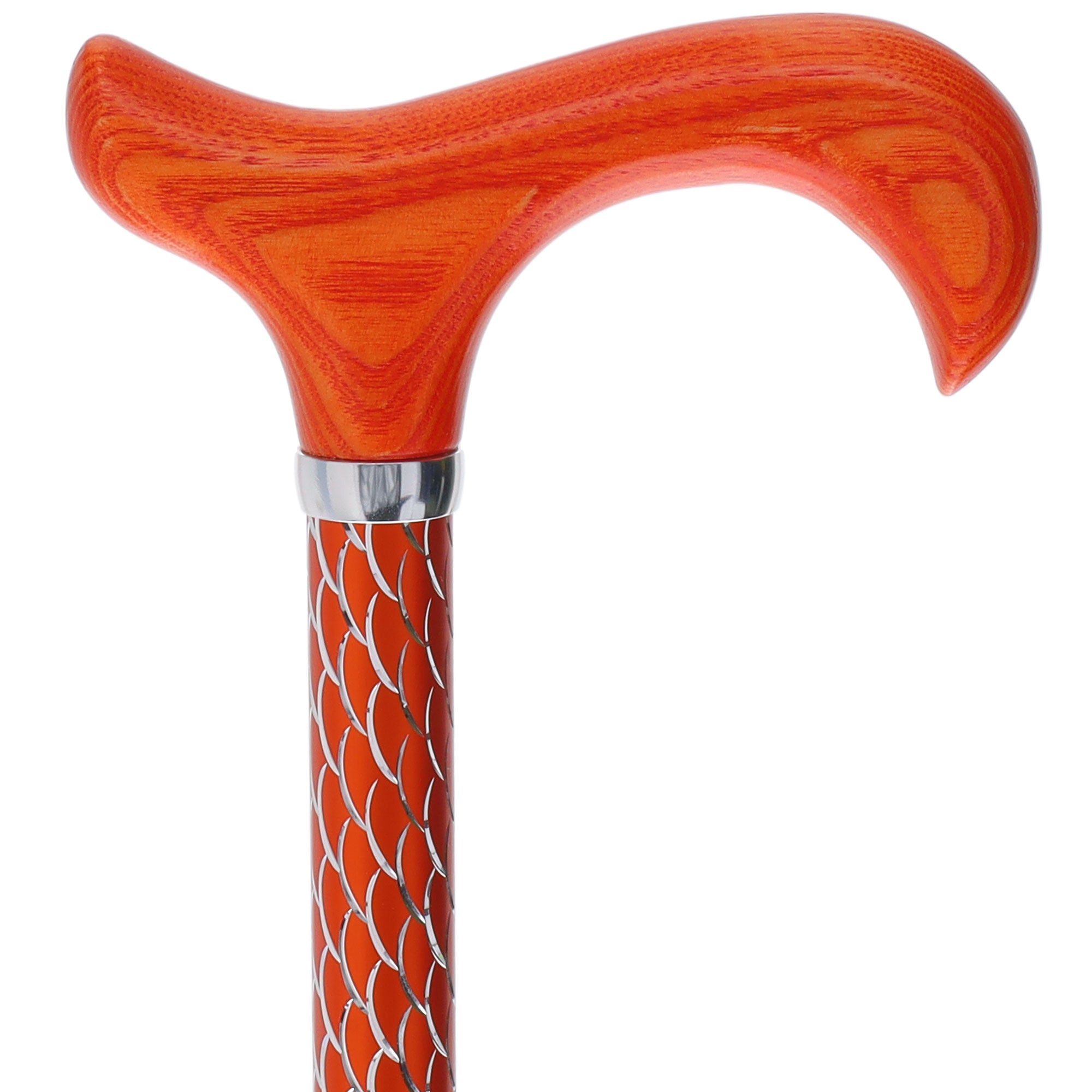 Limited single item listing: Orange Etched Cane w/ wooden orange handle Store Sale Online