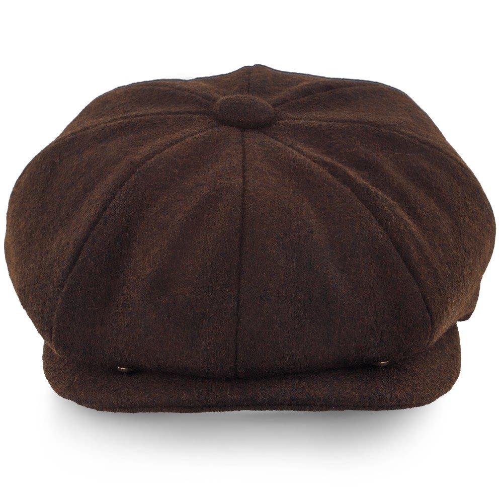 Shelby - Walrus Hat Wool Blend 8 Panel Newsboy Cap Reliable Sale Online
