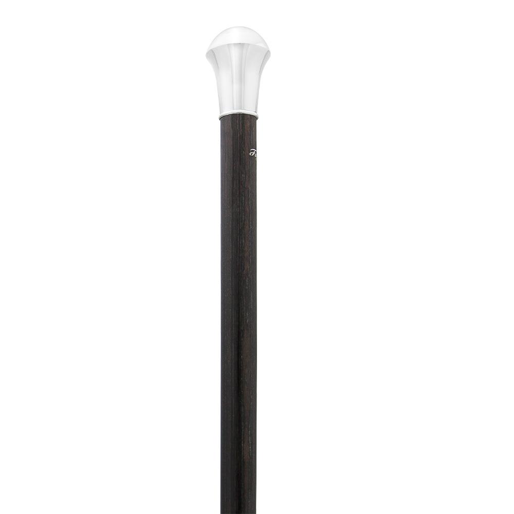 French Silver Knob Walking Stick: Stamina Wood Shaft Cheap Sale