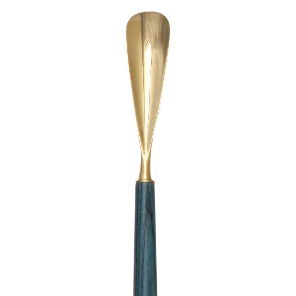 Blue Ash Shoe Horn: Elegant with Back Scratcher Feature Marketable Sale Online