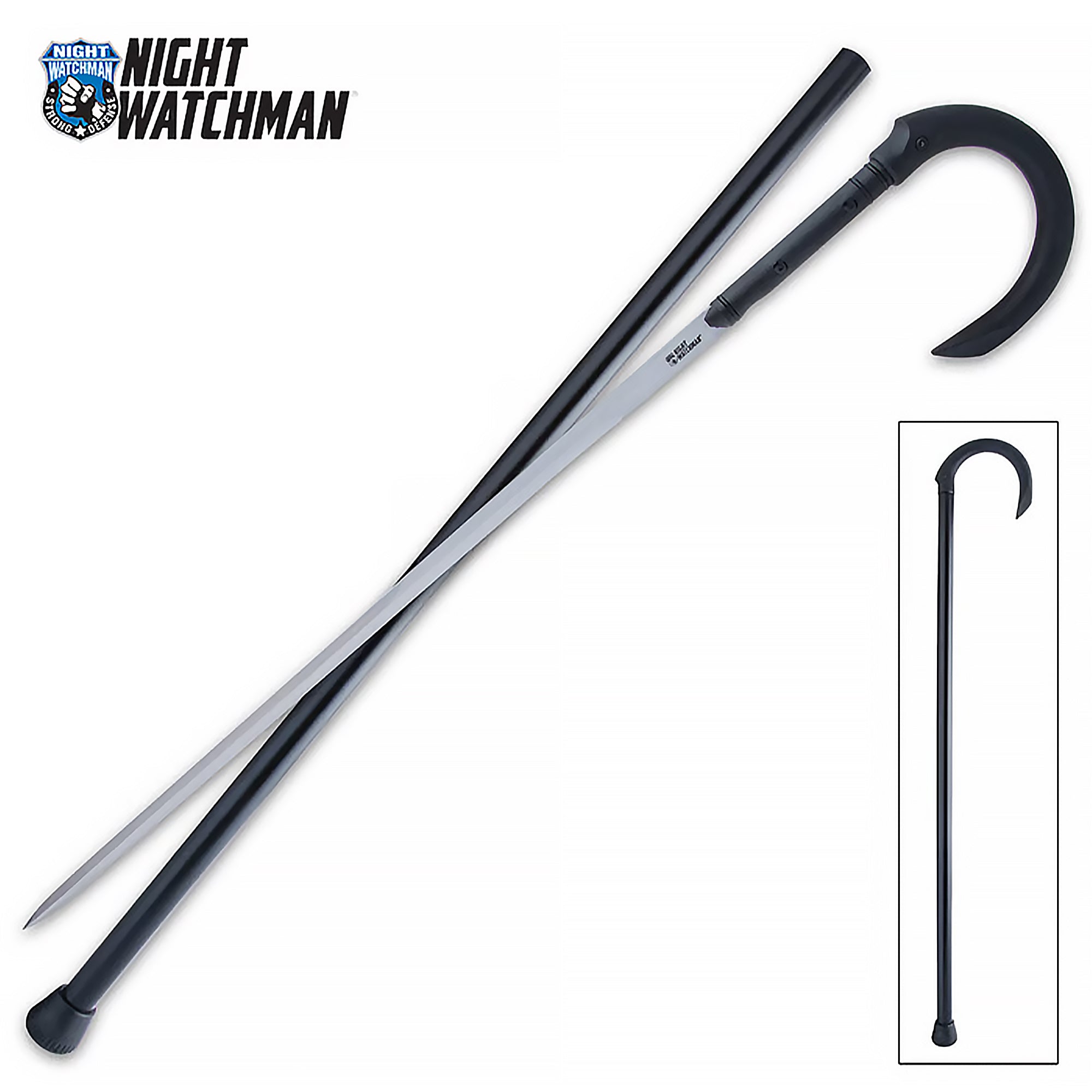 Night Watchman Hook Sword Cane: Stealth and Protection Buy Cheap Big Discount