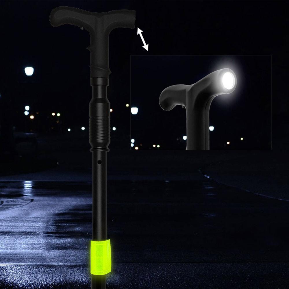 Zap Cane: Hidden Style Stun Gun & LED Flashlight, Rechargeable Big Sale