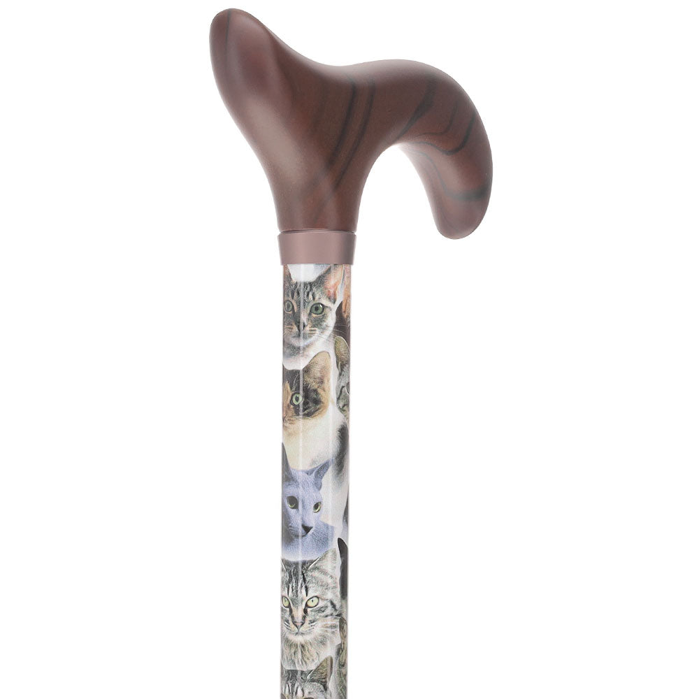 Scratch and Dent Cats Designer Adjustable Derby Walking Cane V2165 Discount Countdown Package