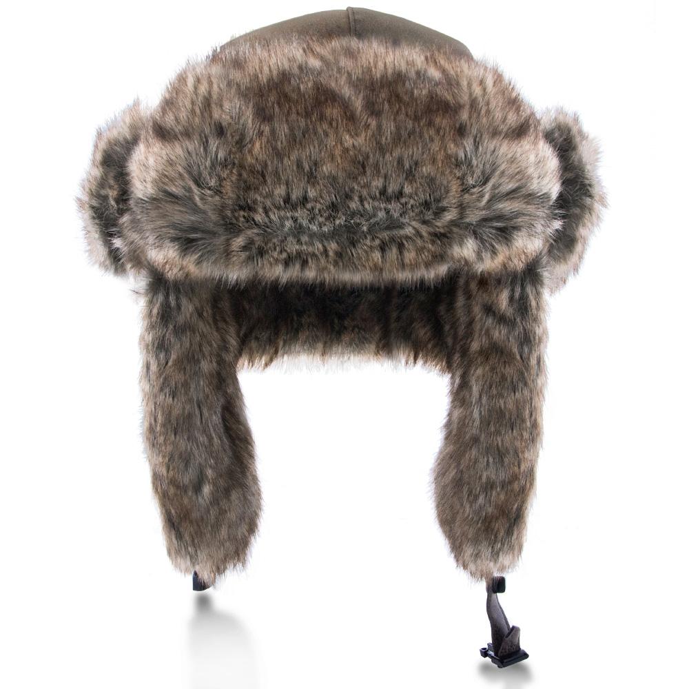 Walrus Hats Faux Fur Brown Trapper Hat Discounts Cheap Pice