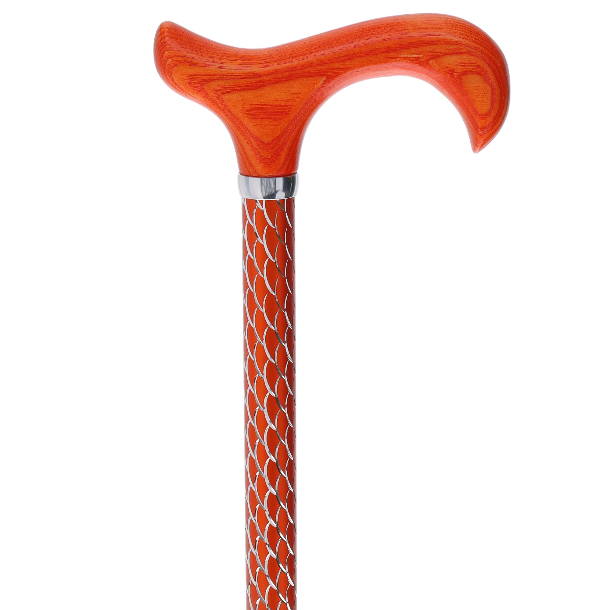 Limited single item listing: Orange Etched Cane w/ wooden orange handle Store Sale Online