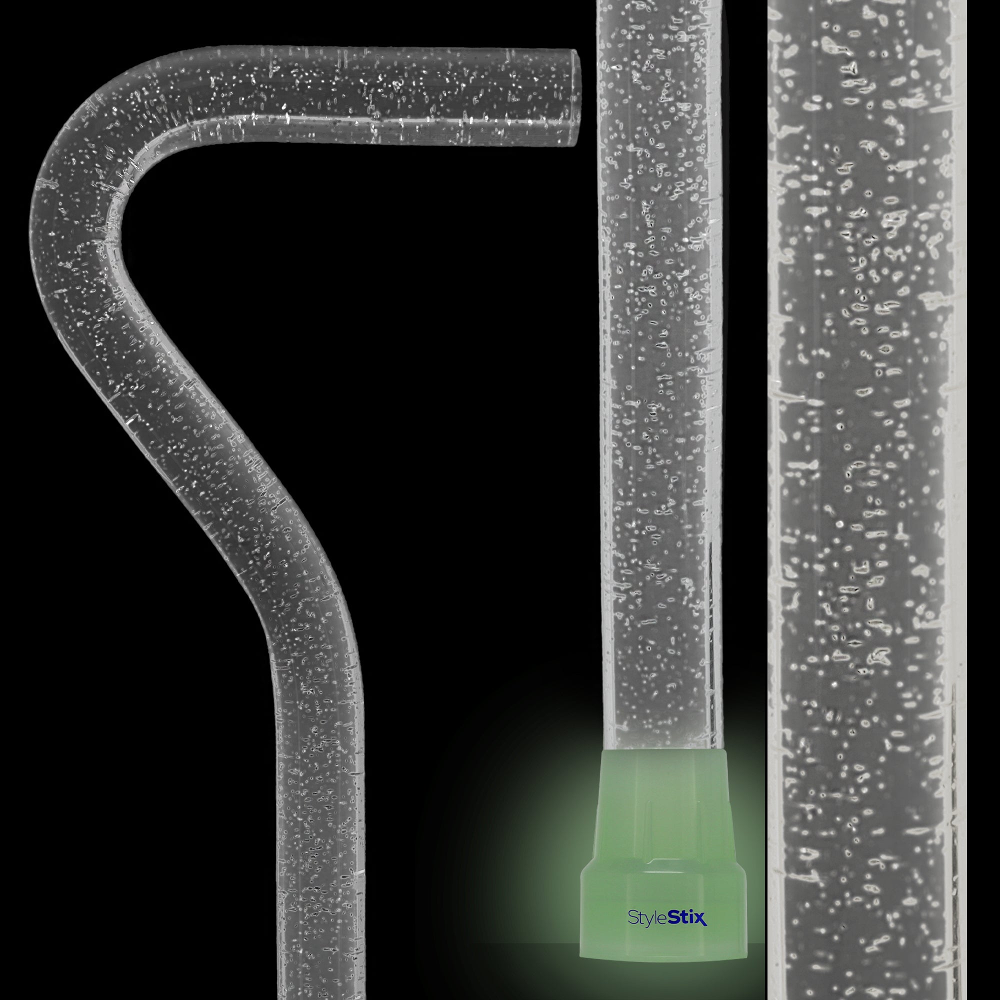 Clear Silver Luminance: Sparkle-Infused, Invisible Clear Shaft Clearance Online Official Site