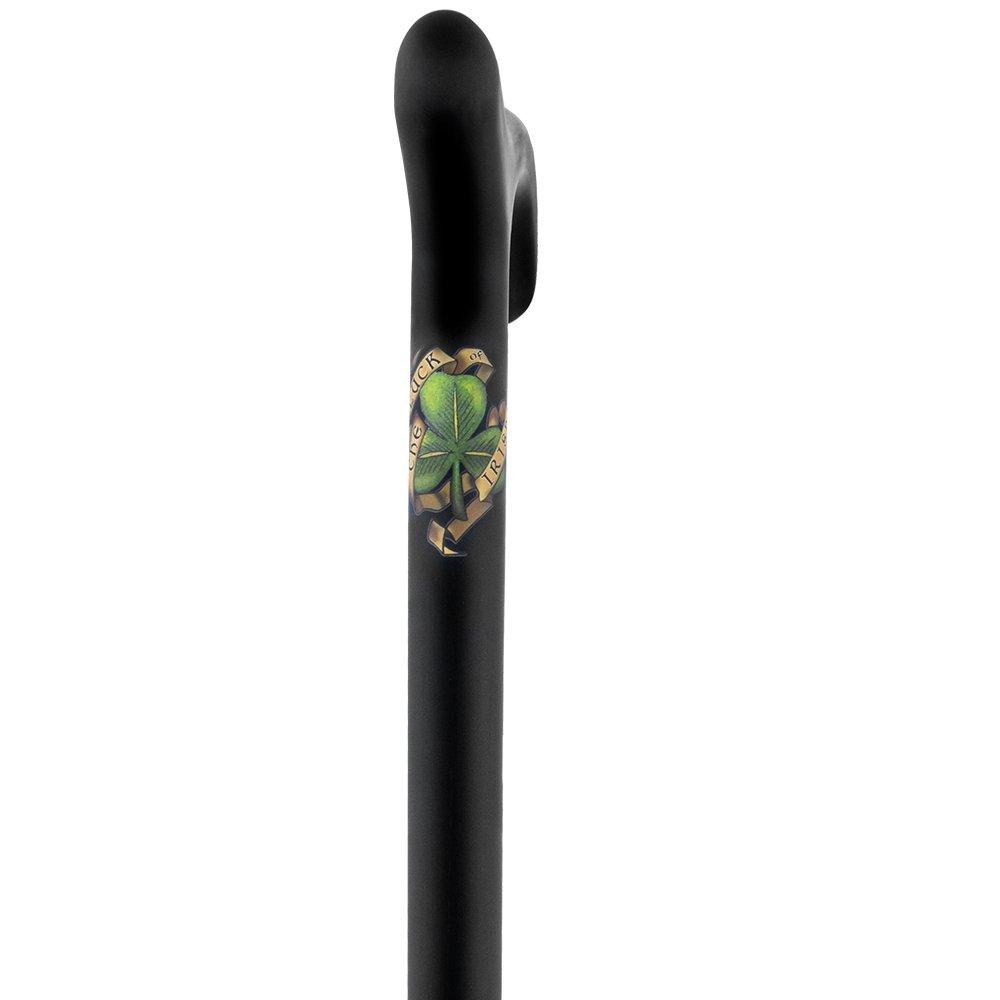 Scratch & Dent Luck of the Irish - Folding Carbon Fiber Derby Walking Cane - 2 Piece V1283 With Paypal Online