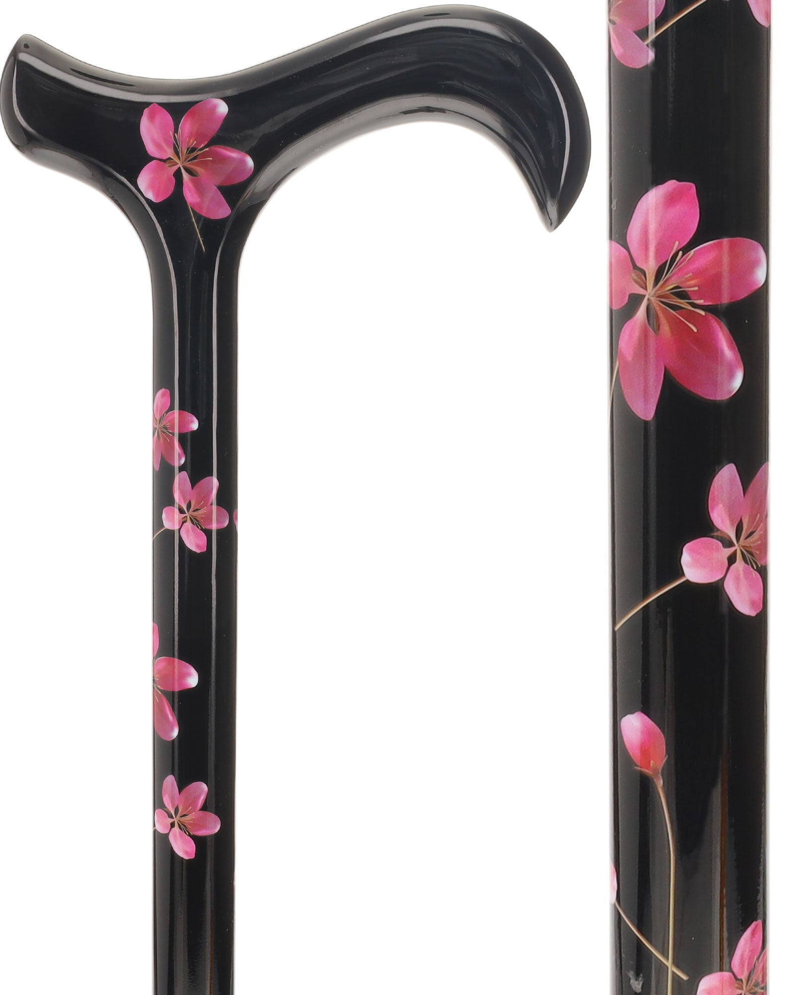 Blossoming Pink Flower Derby Cane - Carbon Fiber Cheap Pice Wholesale