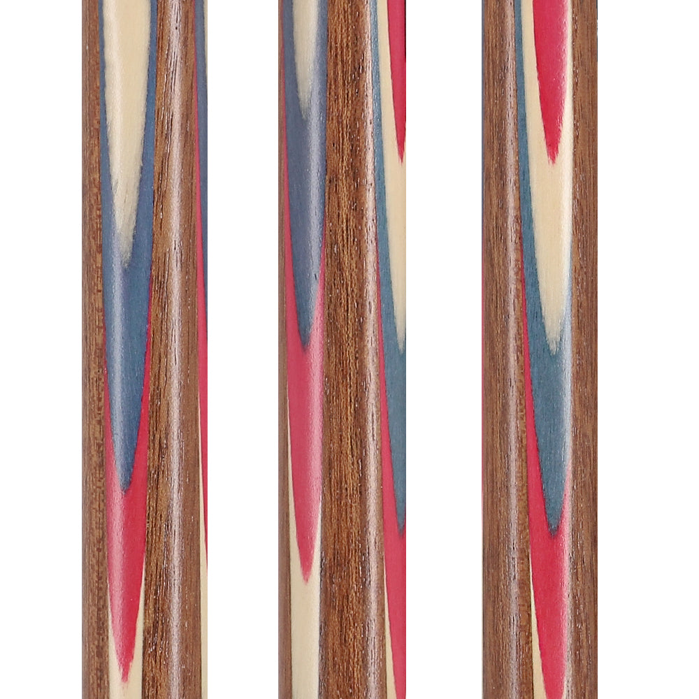 Patriotic Colors Don't Run Eagle Cane - Ovangkol Inlaid Wood Best Seller