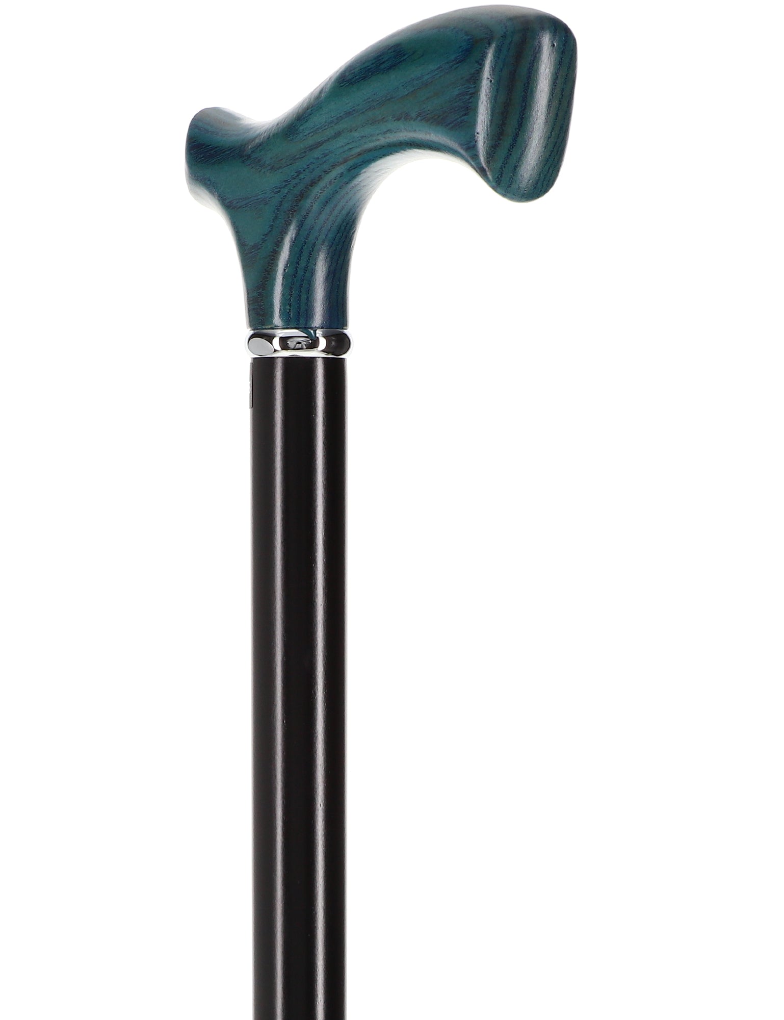 Stylish Blue Denim Fritz Cane, Sleek Black Beechwood Shaft Cheapest For Sale