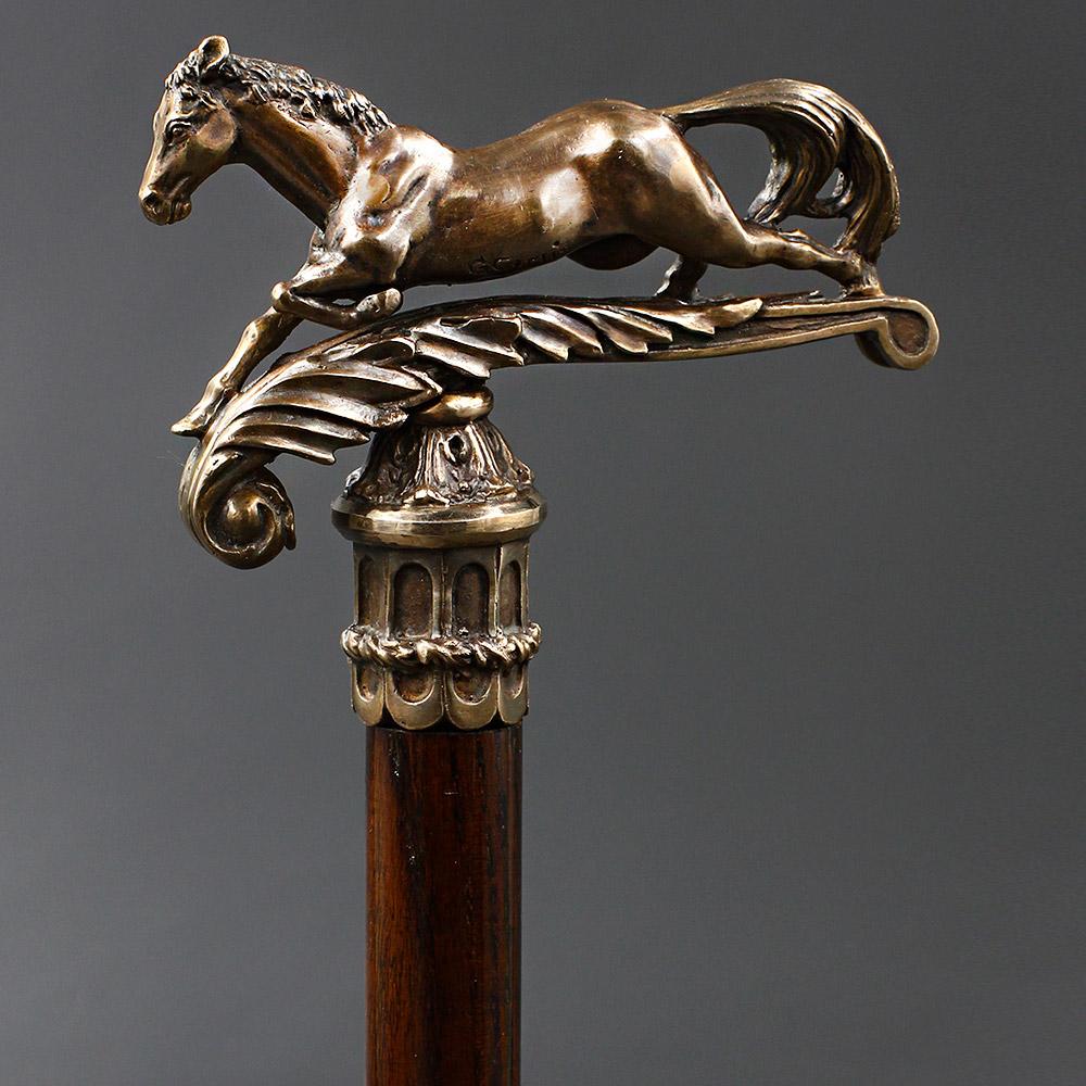 Majestic Victorian Horse: Elegantly Artisan Intricate Cane Store Sale Online