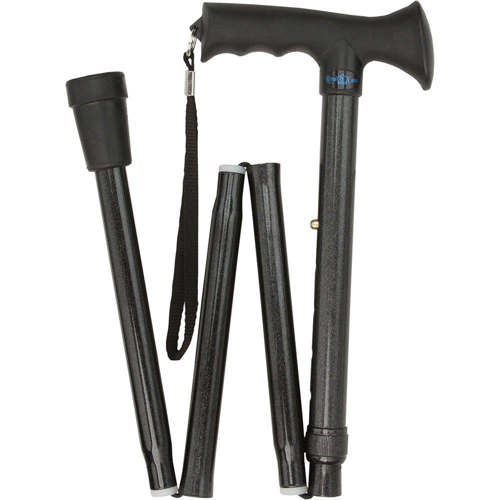 Comfort Grip Black Adjustable Folding Walking Cane Outlet Release Dates