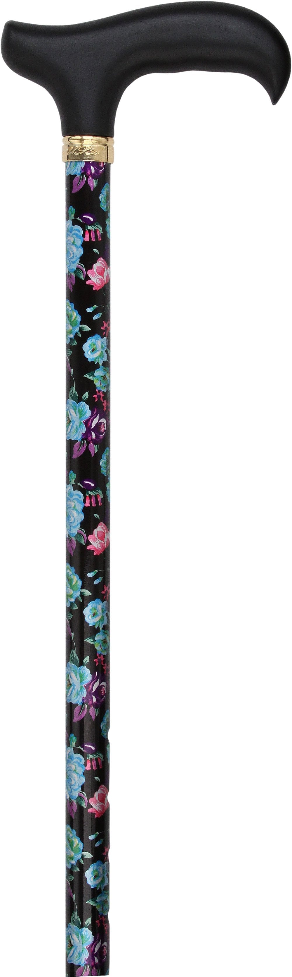 Scratch and Dent Midnight Bloom Standard Adjustable Cane V1724 Store Sale Online