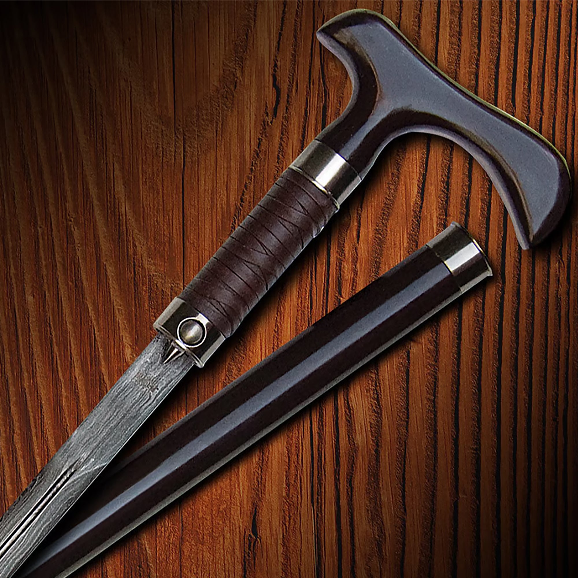 Gentleman's Sword Cane :  Shikoto Rurousha's Stealth Protection Free Shipping Finishline