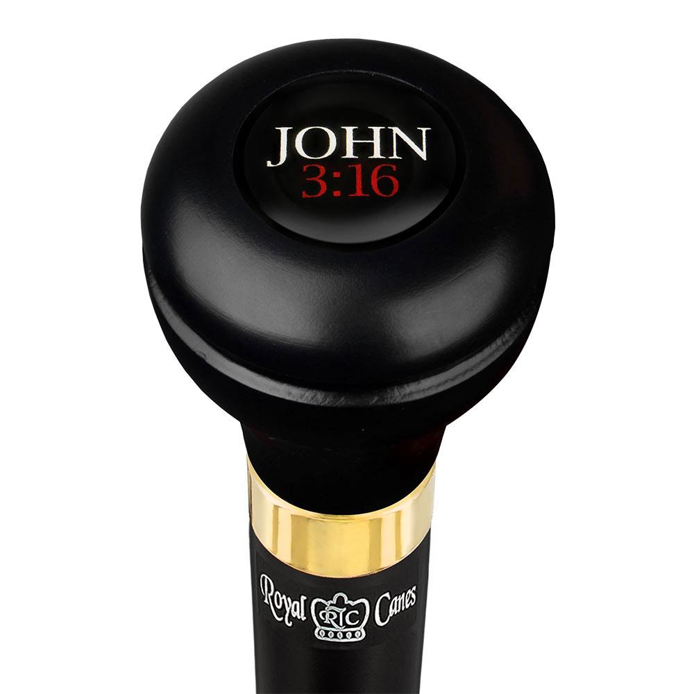 John 316 Flask Walking Stick w/ Black Beechwood Shaft & Pewter Collar Discount Cheap Online