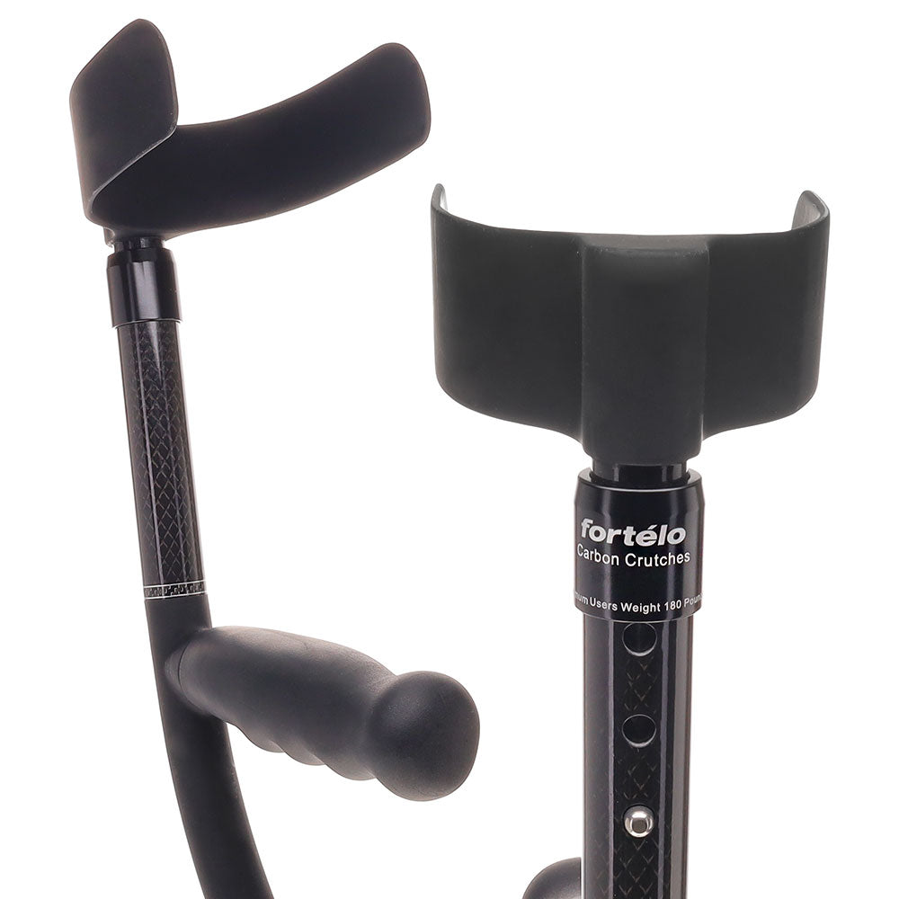 All-Composite Adjustable Forearm Crutch - Carbon Fiber Reliable Cheap Online