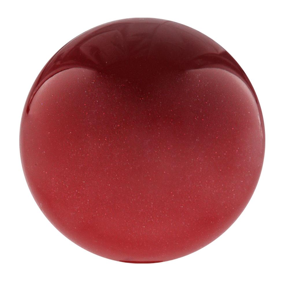 Red Candy Metallic Round Knob Cane w/ Custom Color Ash Shaft & Collar Clearance For Cheap