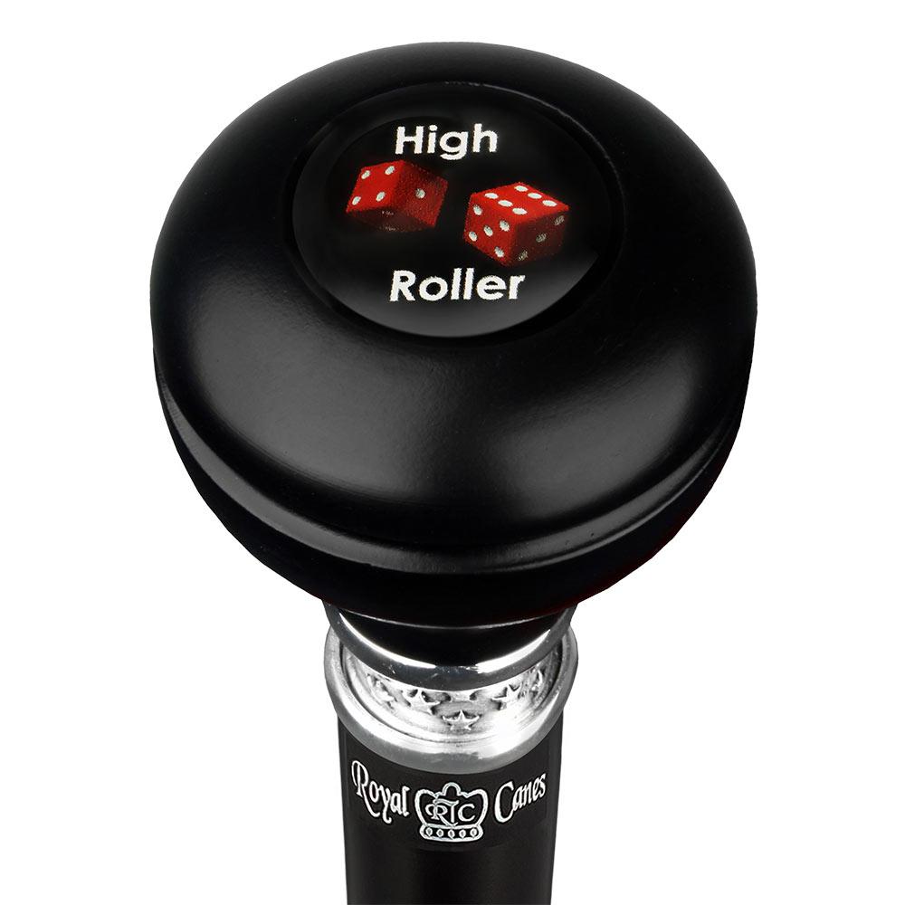 High Roller Casino Knob Stick: Large Knob, Pewter Collar Buy Cheap Limited Edition