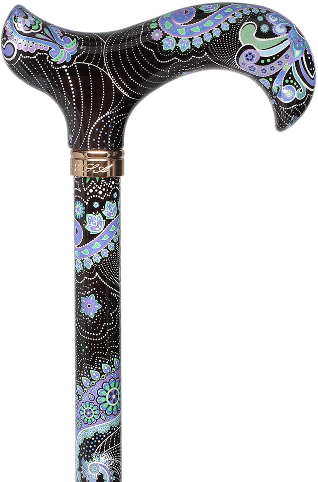 Scratch and Dent Purple Majesty: Designer Adjustable Cane w/ Patterned Handle V3453 Online Online Cheap Online