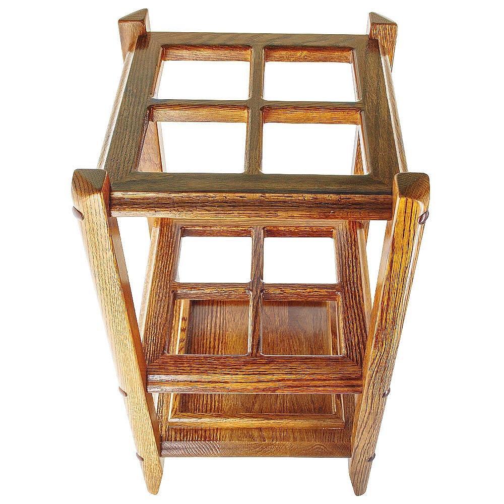 Minimalist Genuine Oak Wood Cane Stand: Elegant & Durable Excellent Sale Online