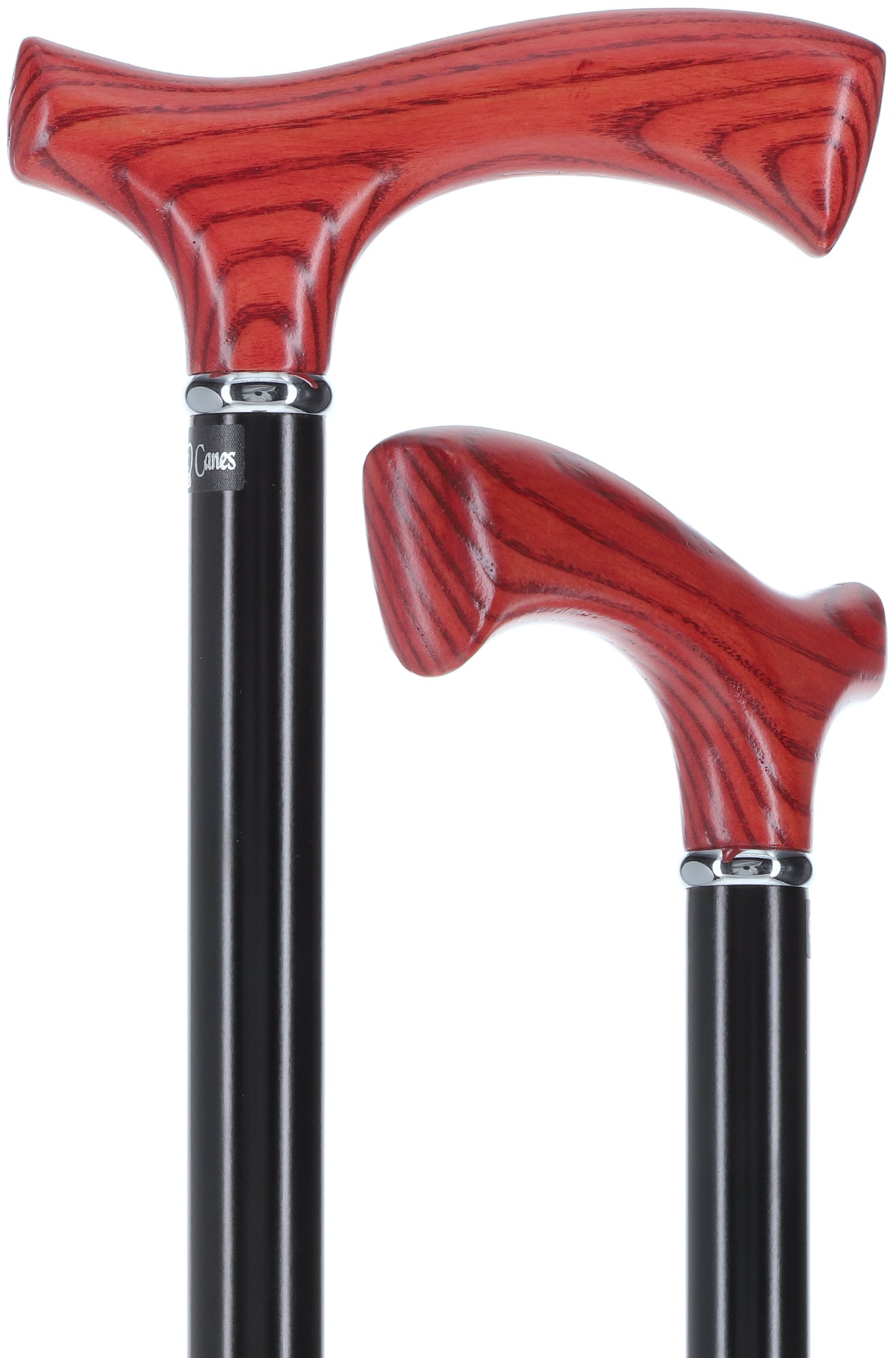 Scratch and Dent Elite Mahogany Ash Fritz Cane, Silver & Black Beechwood V3355 Buy Cheap Best Wholesale