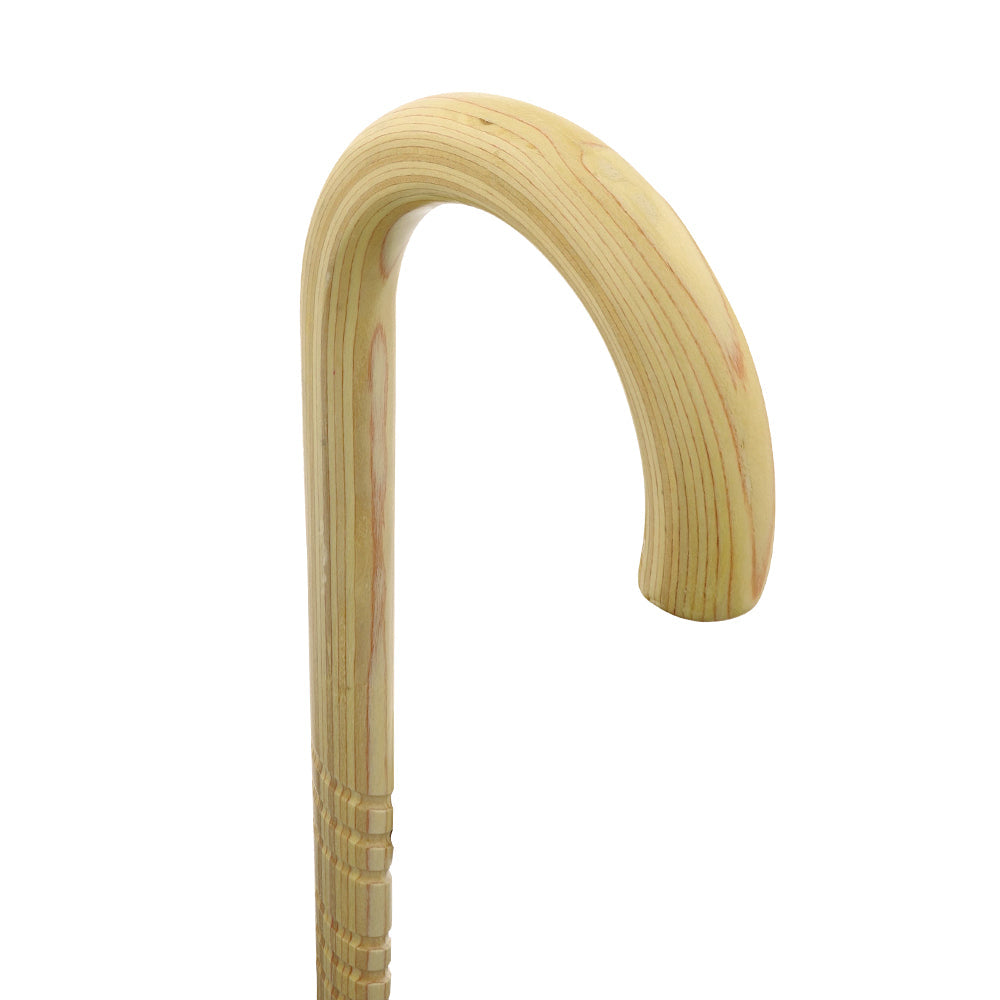 Scratch and Dent Natural Lightweight Wood Tourist Handle Walking Cane V2022 Visa Payment For Sale