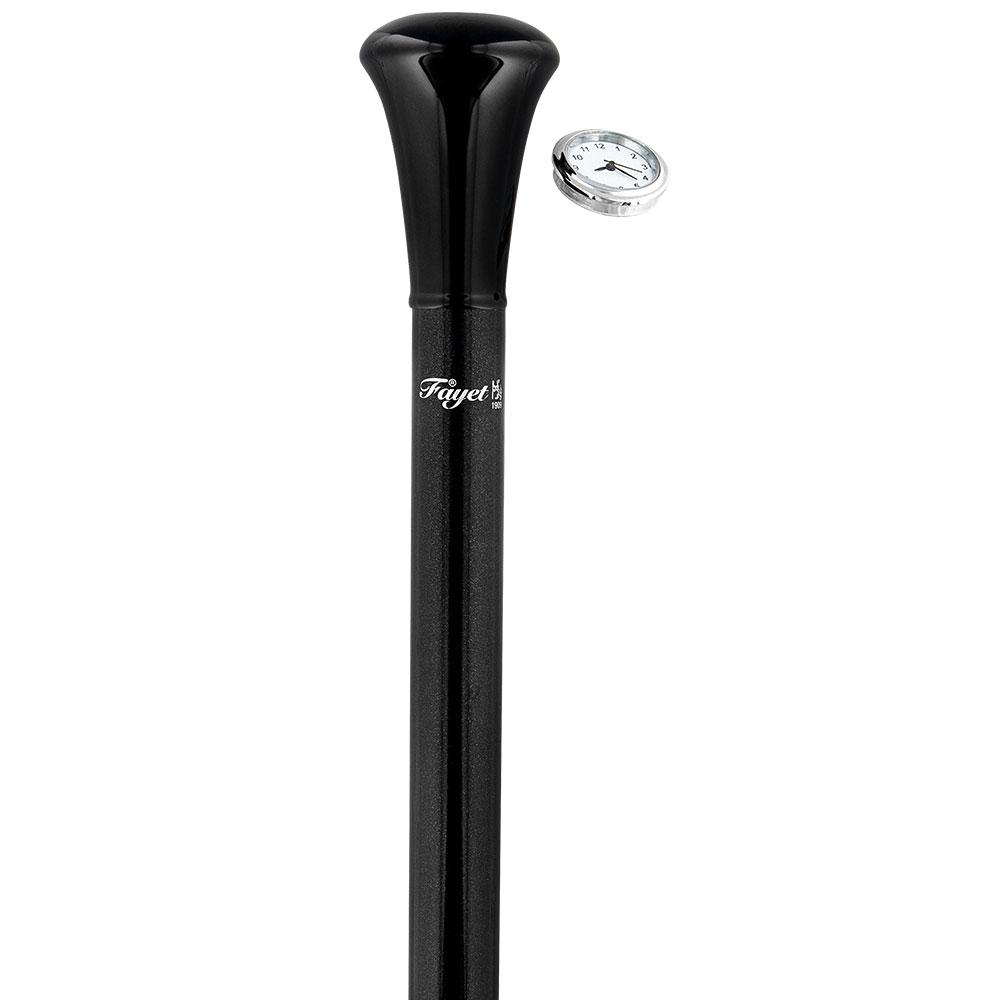 Elegant Timepiece Knob Walking Stick: Carbon Fiber Shaft Sale Recommend
