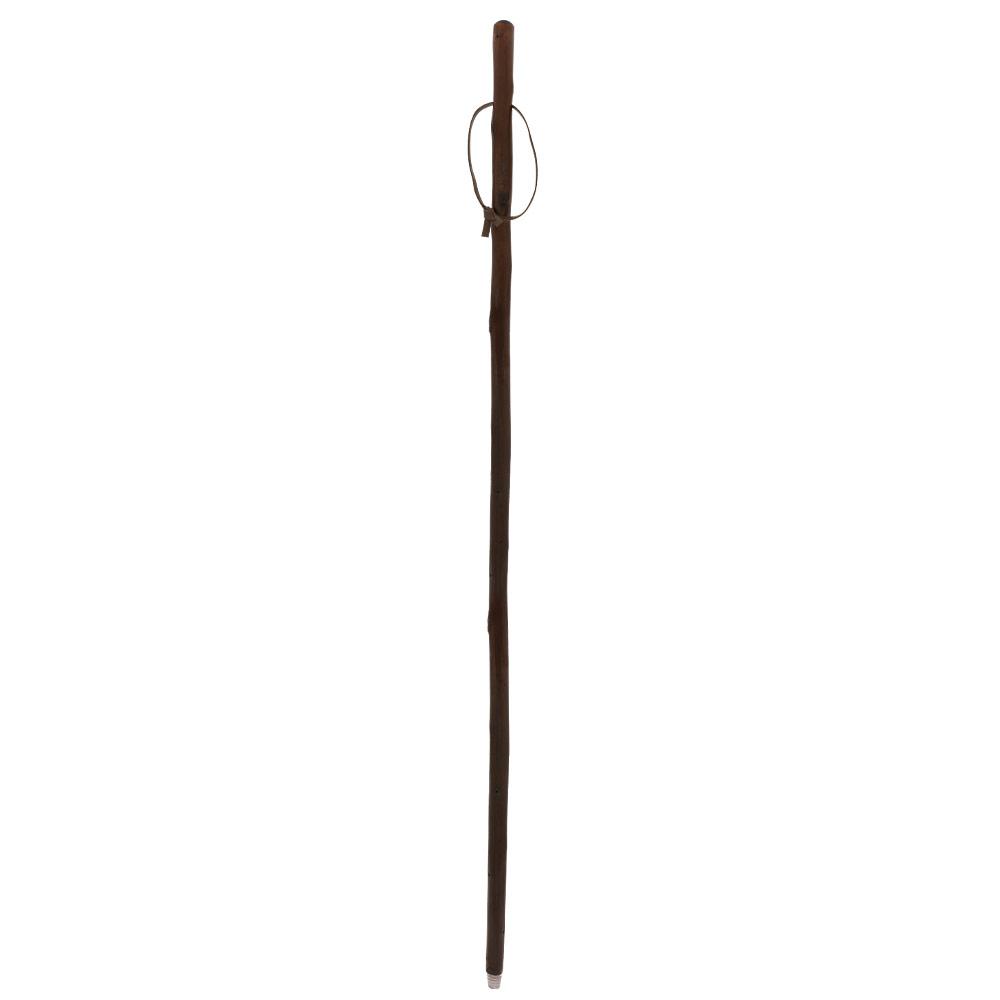 Sturdy Chestnut Hiking Staff - Combi Tip, Stained Cheap New Styles